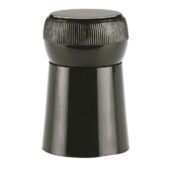 Tapon negro para botellas cava