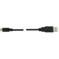 CABLE USB 2.0 A MICRO USB 1,5M NEGRE VARTA